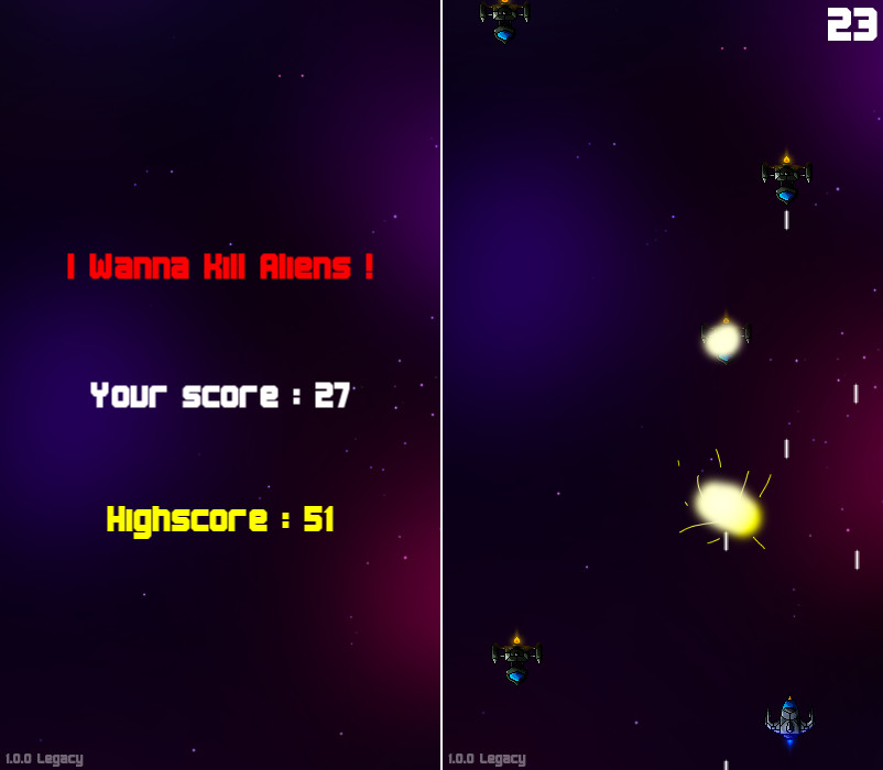 Shoot The Aliens screenshots